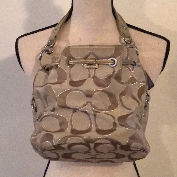 Coach Signature Shoulder Bag - Picture 2 of 8